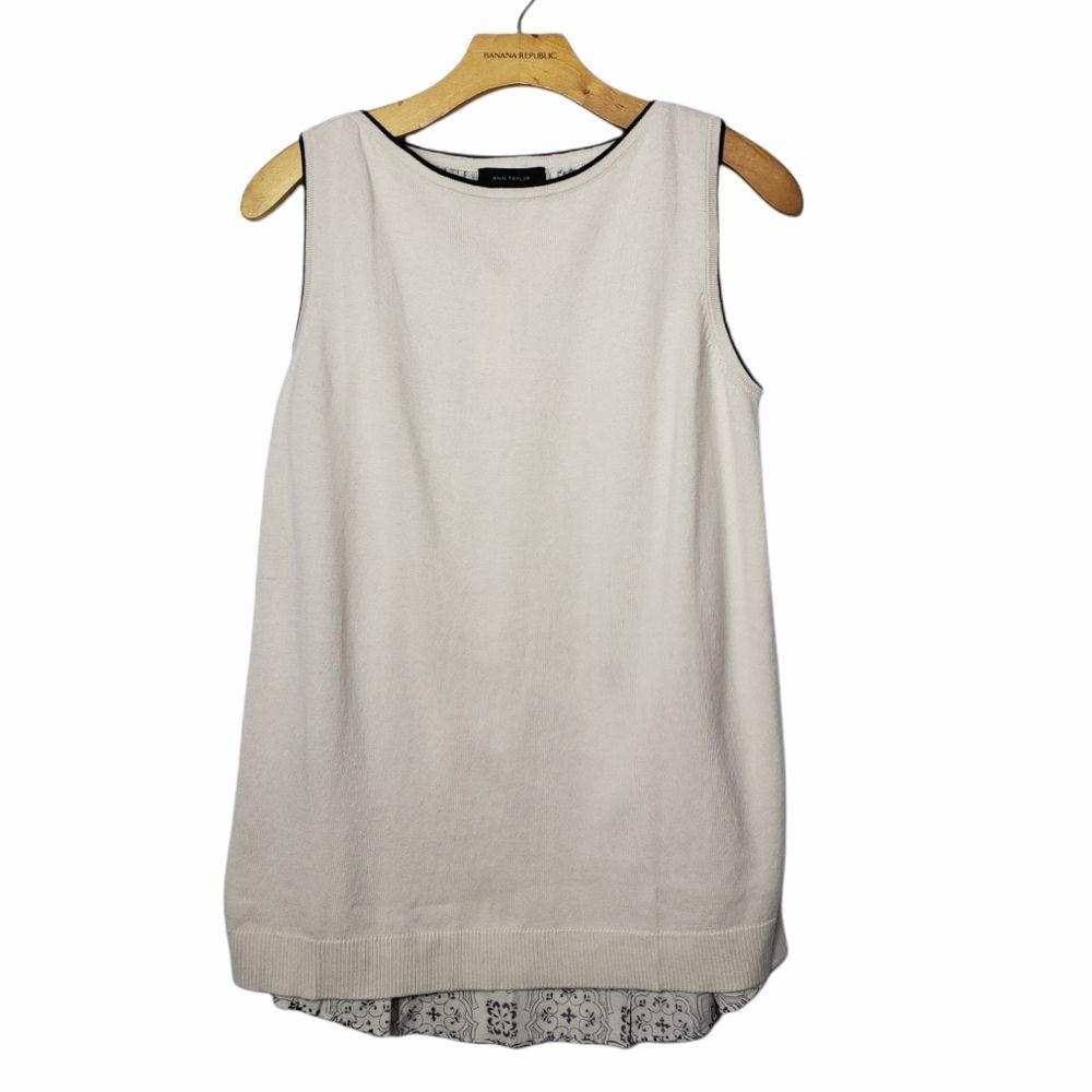 Ann Taylor Knitted Sleeveless Blouse